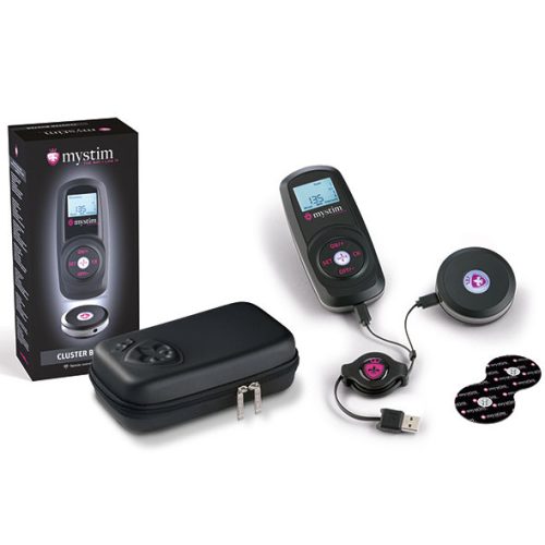 Mystim - Cluster Buster Wireless eStim Device Starterkit black