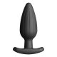 ElectraStim - Silicone Noir Rocker Butt Plug Large grey