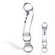 Glas - Curved G-Spot Glass Dildo clear