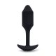 B-Vibe - Vibrating Snug Plug M Black