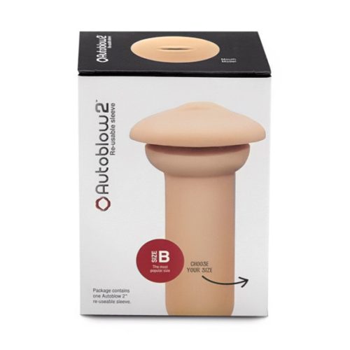 Autoblow - 2 Plus XT Mouth Sleeve A tan