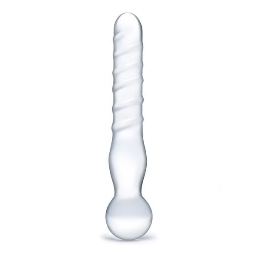 Glas - Joystick Clear Glass Dildo