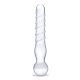 Glas - Joystick Clear Glass Dildo