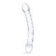 Glas - Double Trouble Glass Dildo clear