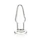 Glas - Glass Butt Plug 8,9 cm clear