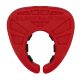 ElectraStim - Silicone Fusion Viper Cock Shield red