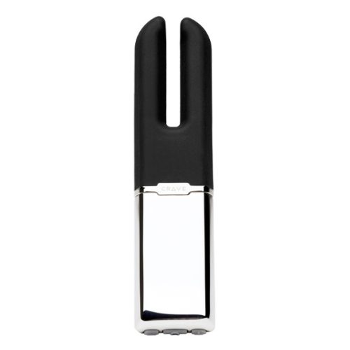 Crave - Duet Vibrator Black