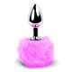 FeelzToys - Bunny Tails Butt Plug Pink