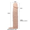 Pretty Love Penis Sleeve 7" tan