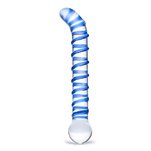 Glas - Mr. Swirly G-Spot Glass Dildo