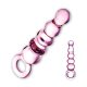 Glas - Quintessence Beaded Glass Anal Slider Pink