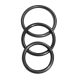 Sex & Mischief S&M - Nitrile Cock Ring 3 Pack Black