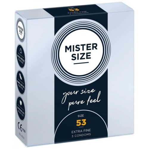 Mister Size MISTER SIZE 53 mm Condoms 3 pieces