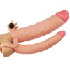 Lovetoy Add 3" Vibrating Double Penis Sleeve