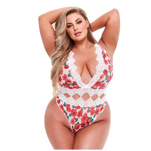 Baci - White Floral body Q fehér