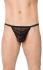 Softline Mens Thong 4527 Férfi Tanga Alsónemű O/S fekete