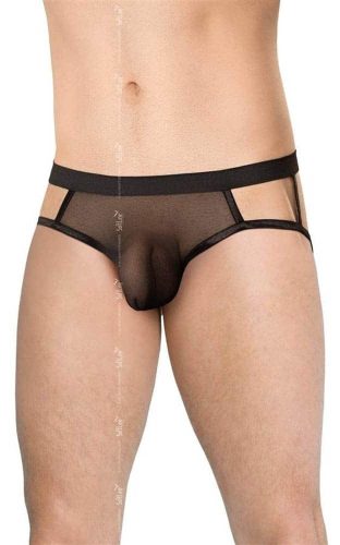 Softline Mens Briefs 4521 Férfi Tanga Alsónemű O/S fekete