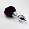 Lovetoy Pompon Metal Plug Small Purple