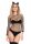 Leg Avenue Naughty Kitty Necc Body M/L fekete