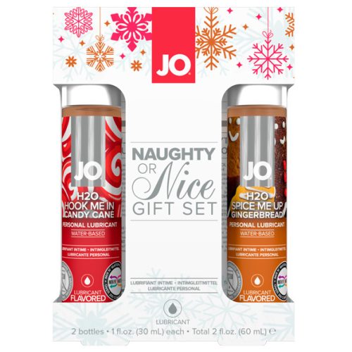 System JO - H2O Lubricant Naughty or Nice Síkosító Szett 2x30ml