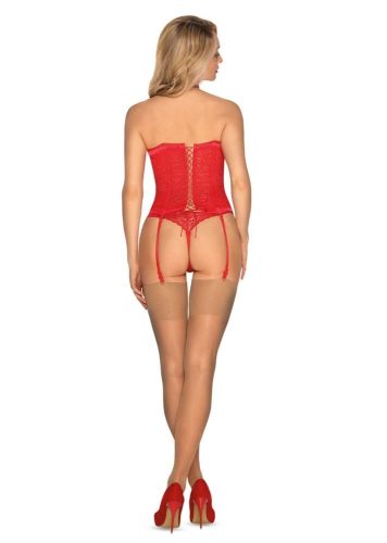 Obsessive Flameria corset & tanga S/M