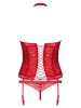 Obsessive Flameria corset & tanga S/M