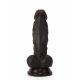 X-MEN 6.5" Dildo Colours Pleasure fekete