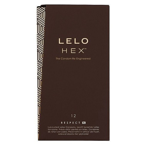 Lelo HEX Condoms Respect 12 Pack