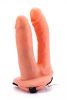 Lovetoy Vibrating Unisex Hollow Strap On Double Penetration 1