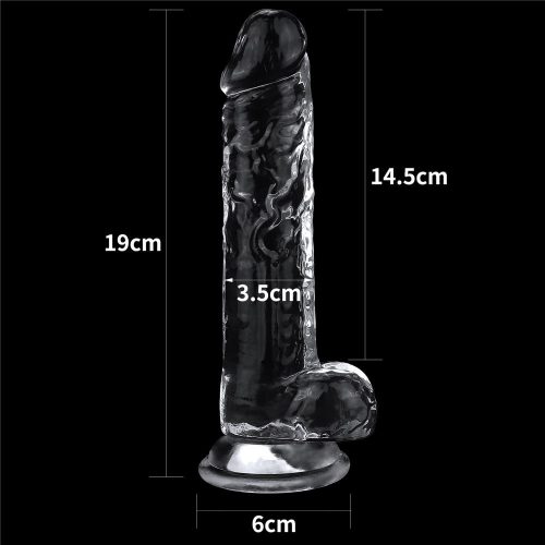 Lovetoy 7.5''  Flawless Clear Dildo