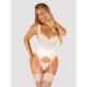 Obsessive Amor Blanco underwire corset & tanga white S/M