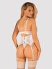 Obsessive Amor Blanco underwire corset & tanga white S/M