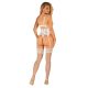 Obsessive Amor Blanco underwire corset & tanga white L/XL